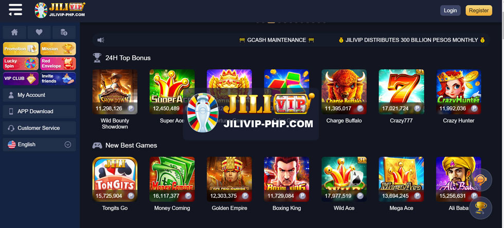 Background of Jilivip Casino